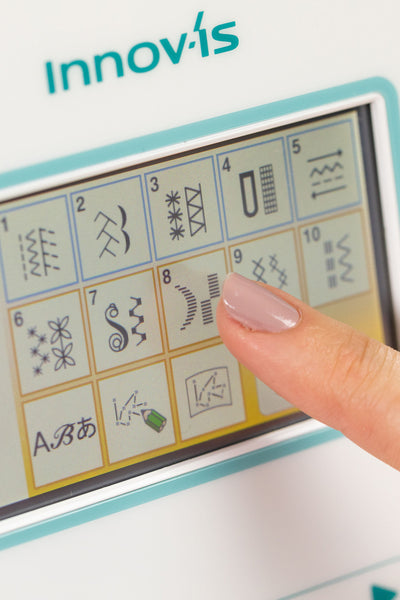 Brother F560 - Display Nahaufnahme