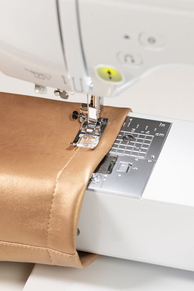 Brother F560 - Anwendung Leder mit Freiarm