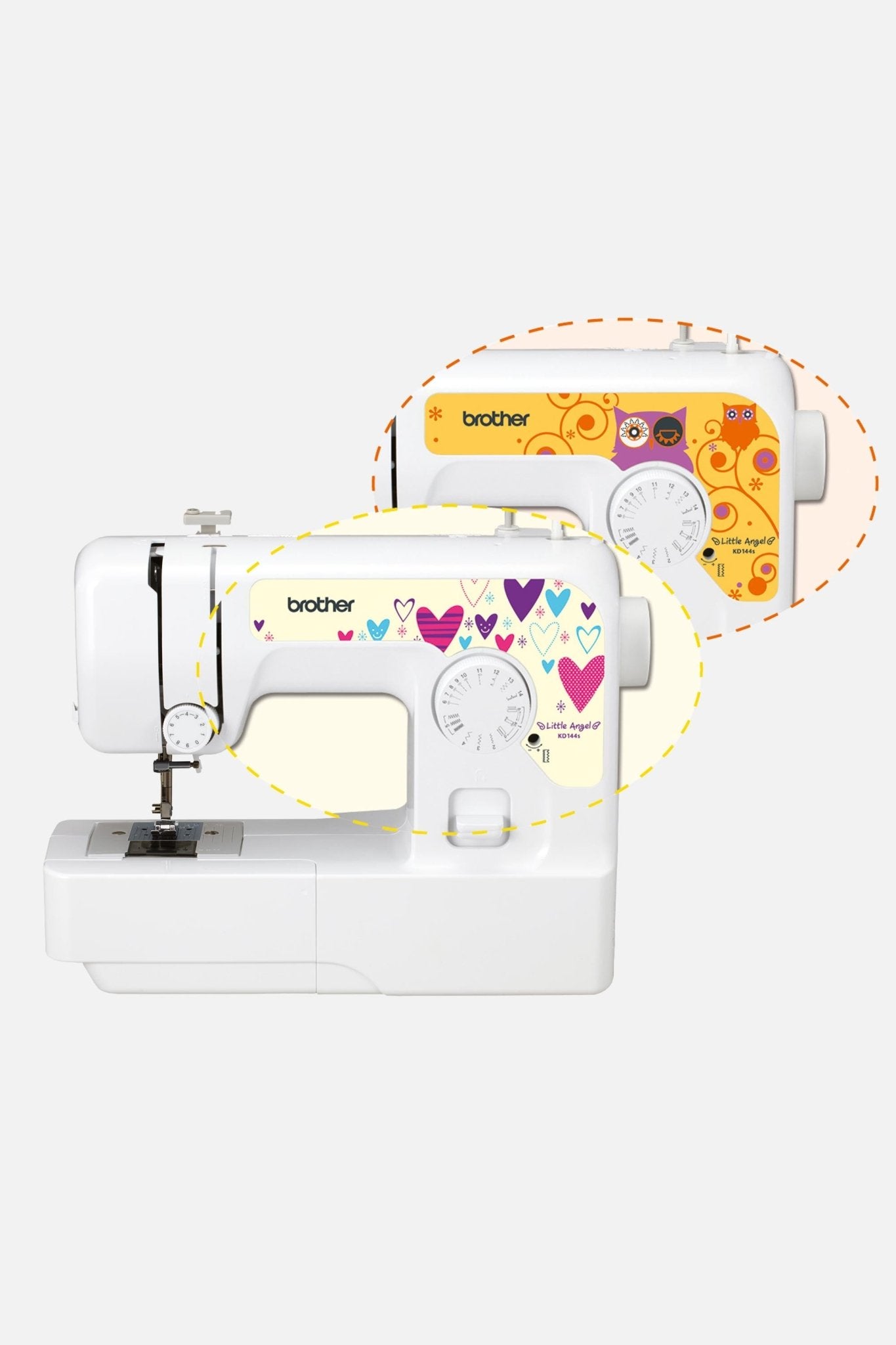 Brother KD144S Little Angel Nähmaschine - Make ma!