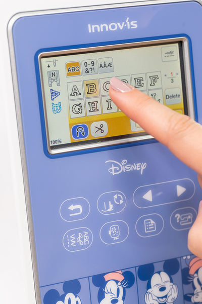 Brother Innov-is M380D Auswahl Nähschrift