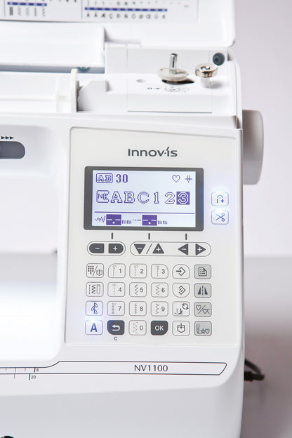 Brother Innov-is NV1100 - Detailansicht Display und Auswahltasten