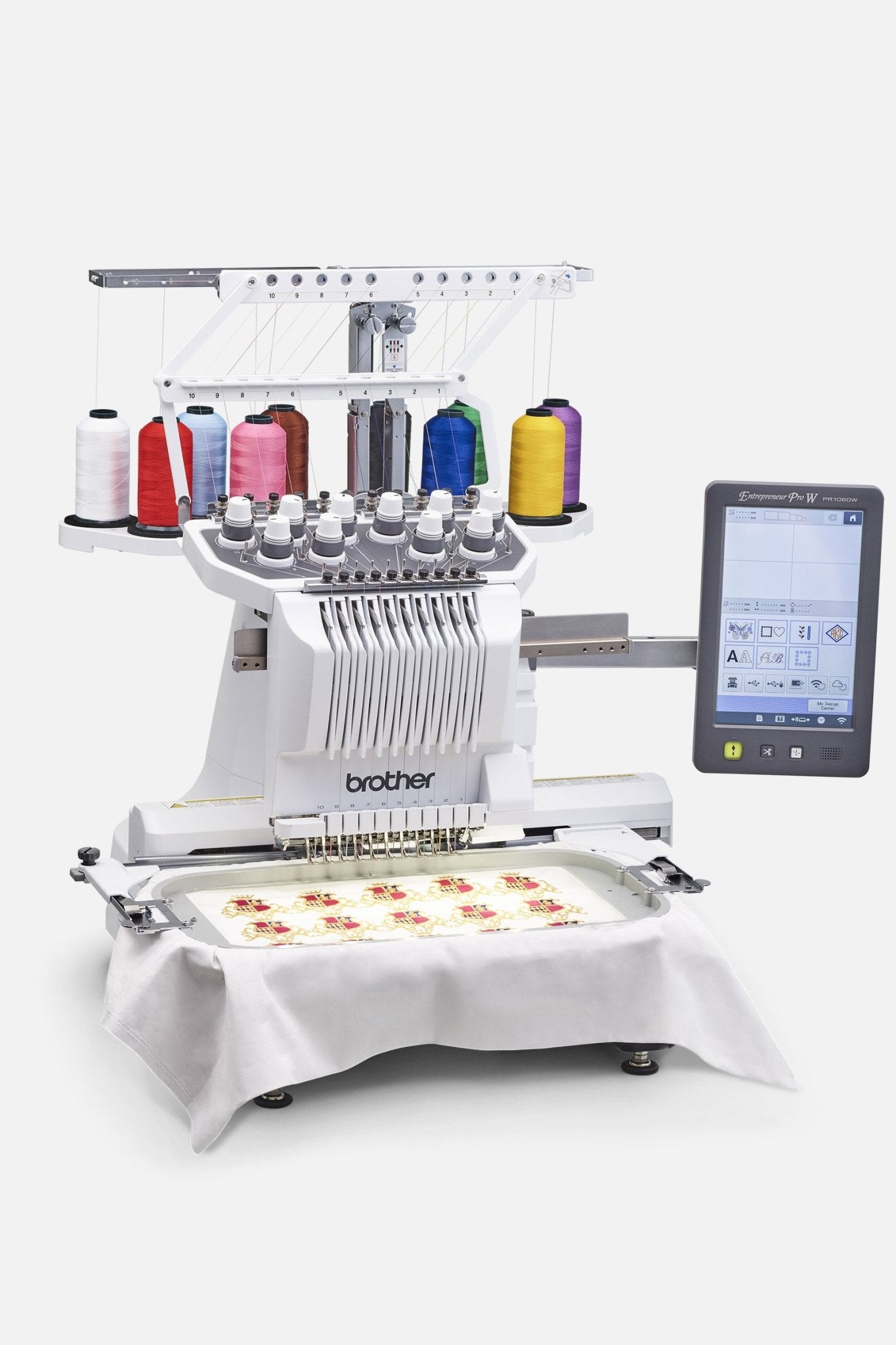 Brother PR1060W 10-Nadel-Stickmaschine - Make ma!