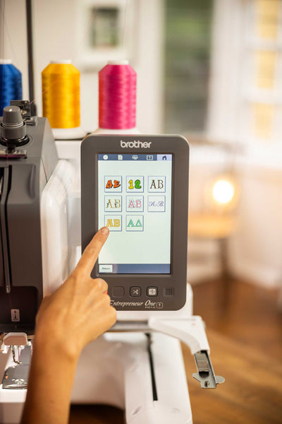 Brother PR1X 1-Needle Embroidery Machine - Demo Model