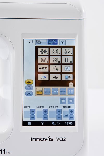 Brother Innov-is VQ2 -Detailansicht Display