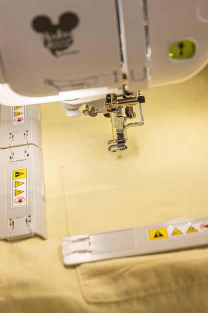Brother Innov-is Stellaire XE2 Positionierung mit Laser