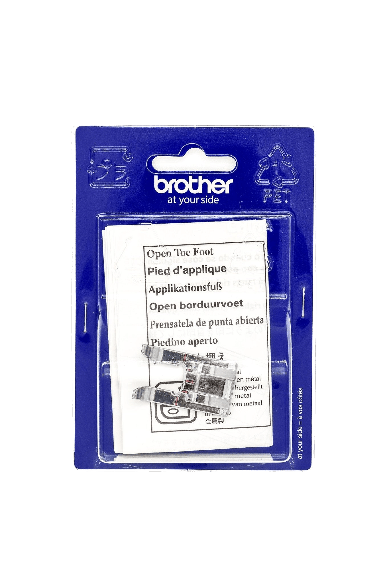 Brother Applikationsfuß offen, vue du produit
