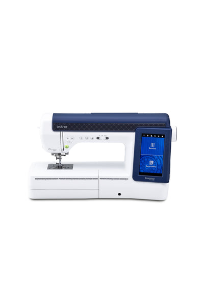 Brother Expedition Innov-is BX1 sewing, quilting and embroidery machine viewed from the front