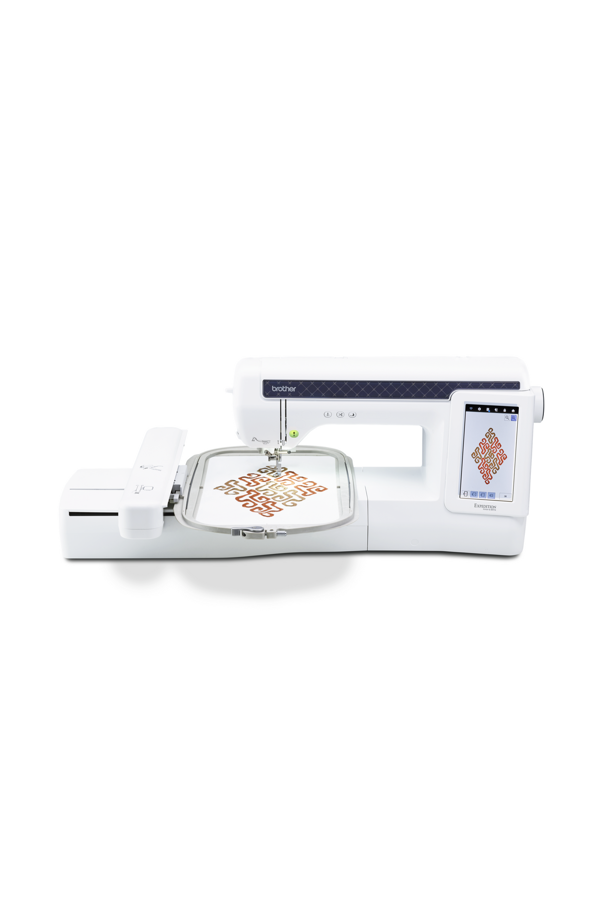 Brother Expedition Innov-is BX1E Stickmaschine von vorne