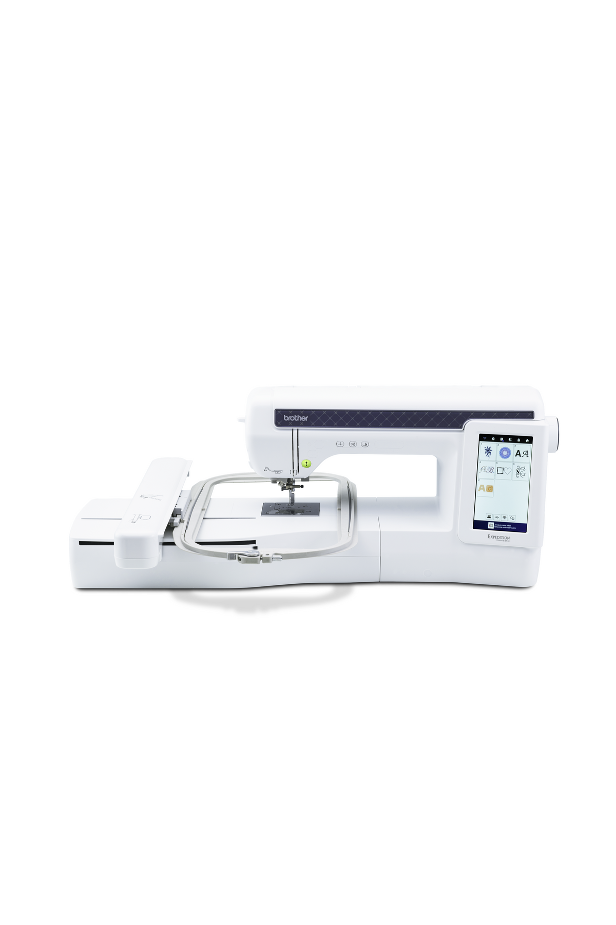 Brother Expedition Innov-is BX1E with embroidery hoop fitted