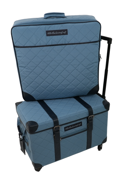 Ensemble trolley Brother Expedition avec trolley machine et sac pour unité de broderie