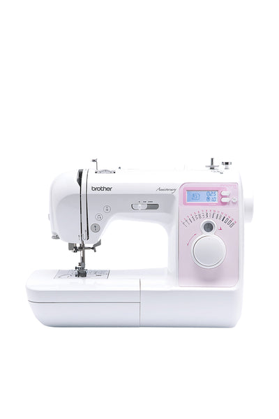 Brother Innov-is 10A (Top Pick) Sewing Machine, straight-on view without floor shadow
