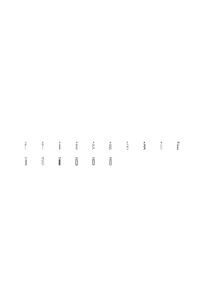 Stitch overview for the Brother Innov-is 10A