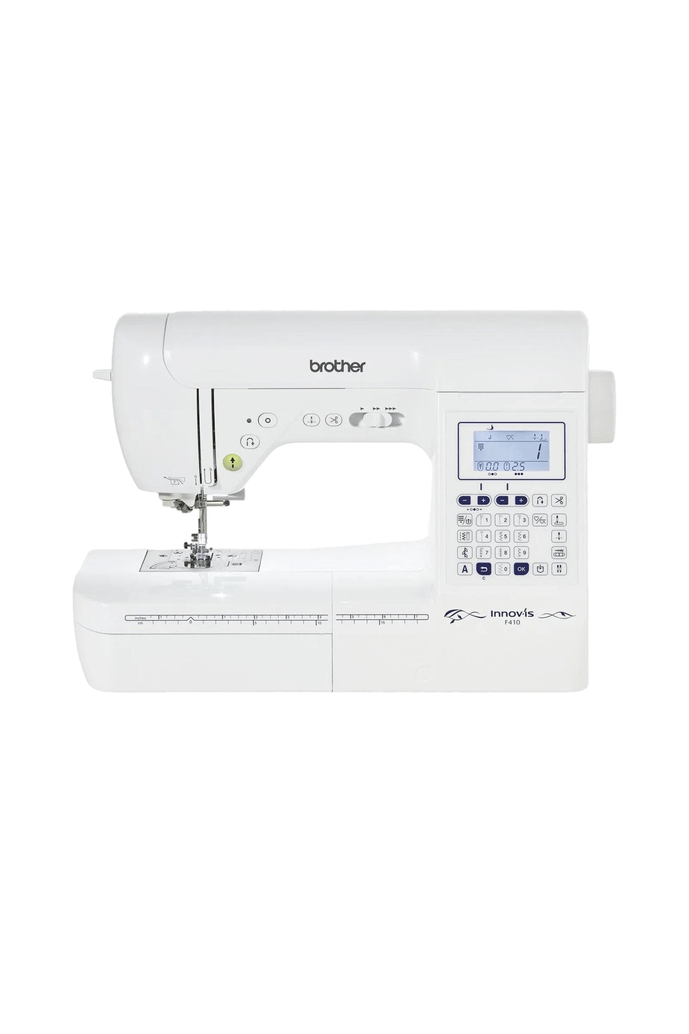 Brother Innov-is F410 Nähmaschine, machine à coudre en vue produit