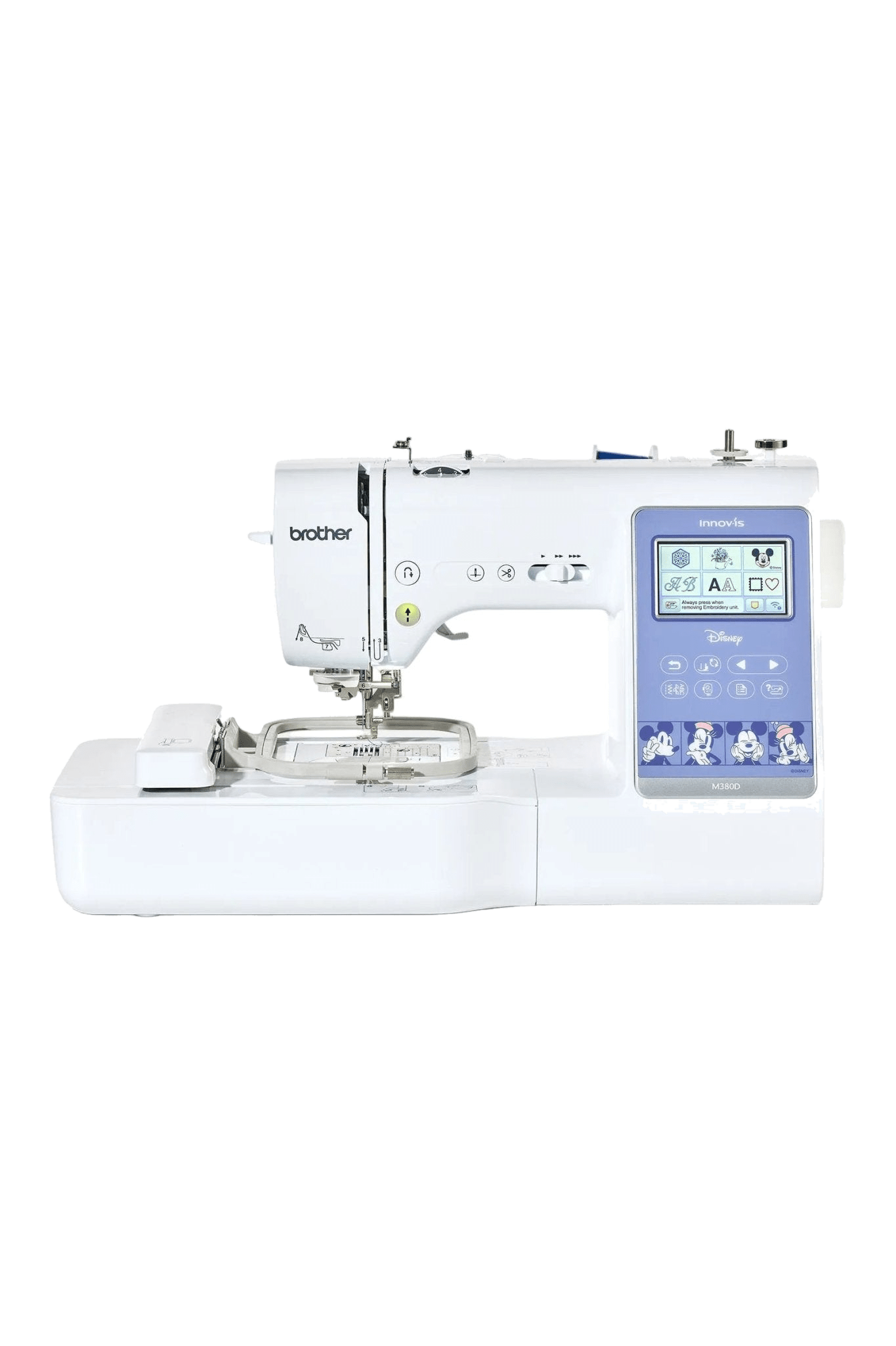 Brother Innov-is M380D Näh- & Stickmaschine sewing and embroidery machine in product view