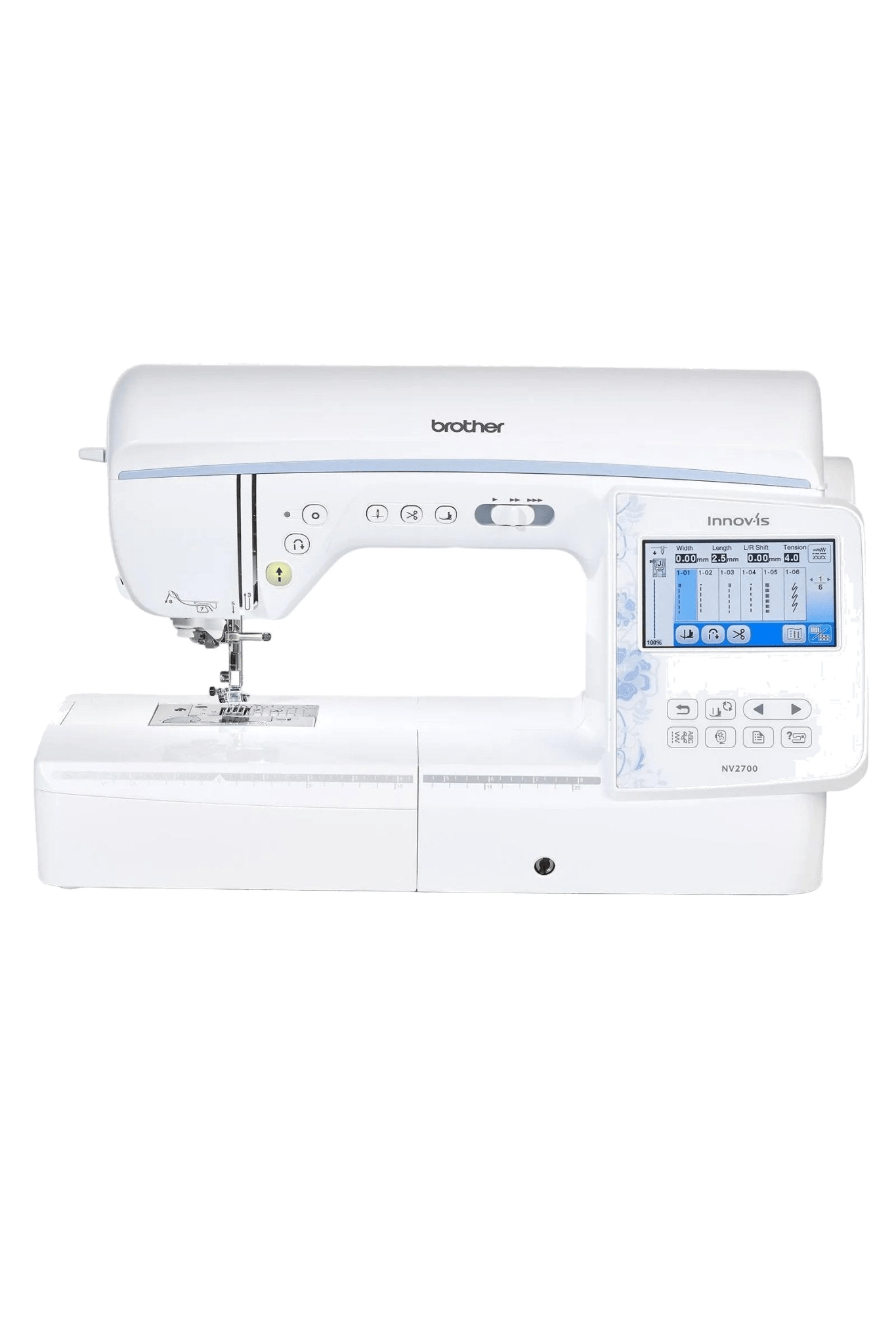 Brother Innov-is NV2700 Näh- & Stickmaschine, machine à coudre et à broder en vue produit