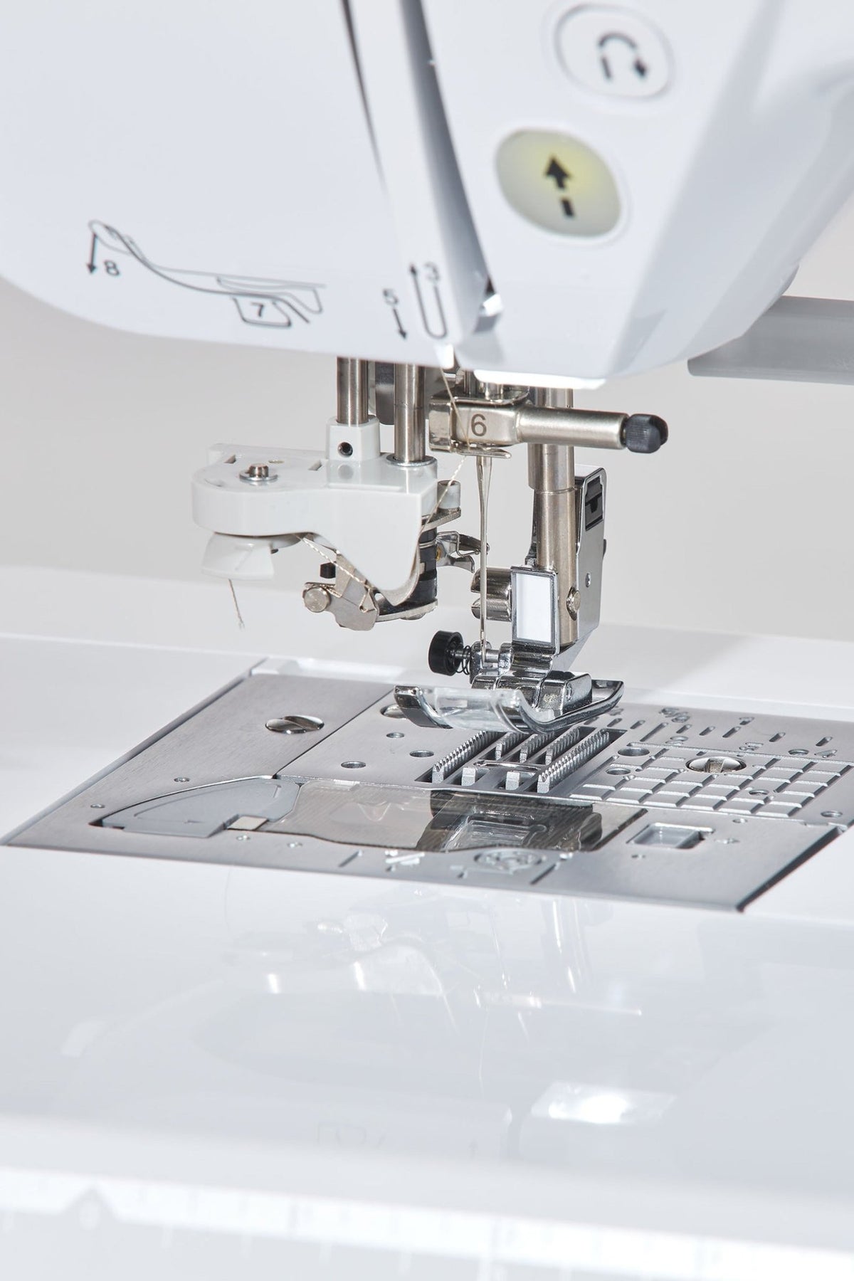 Automatischer Nadeleinfädler der Brother Innov-is NV2700 im Detail