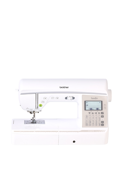 Brother Inventio NV1045 Special Edition Nähmaschine in gerader Frontansicht ohne Bodenschatten