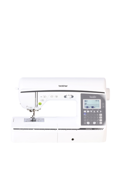 Brother Inventio NV1150 Nähmaschine in gerader Frontansicht ohne Bodenschatten