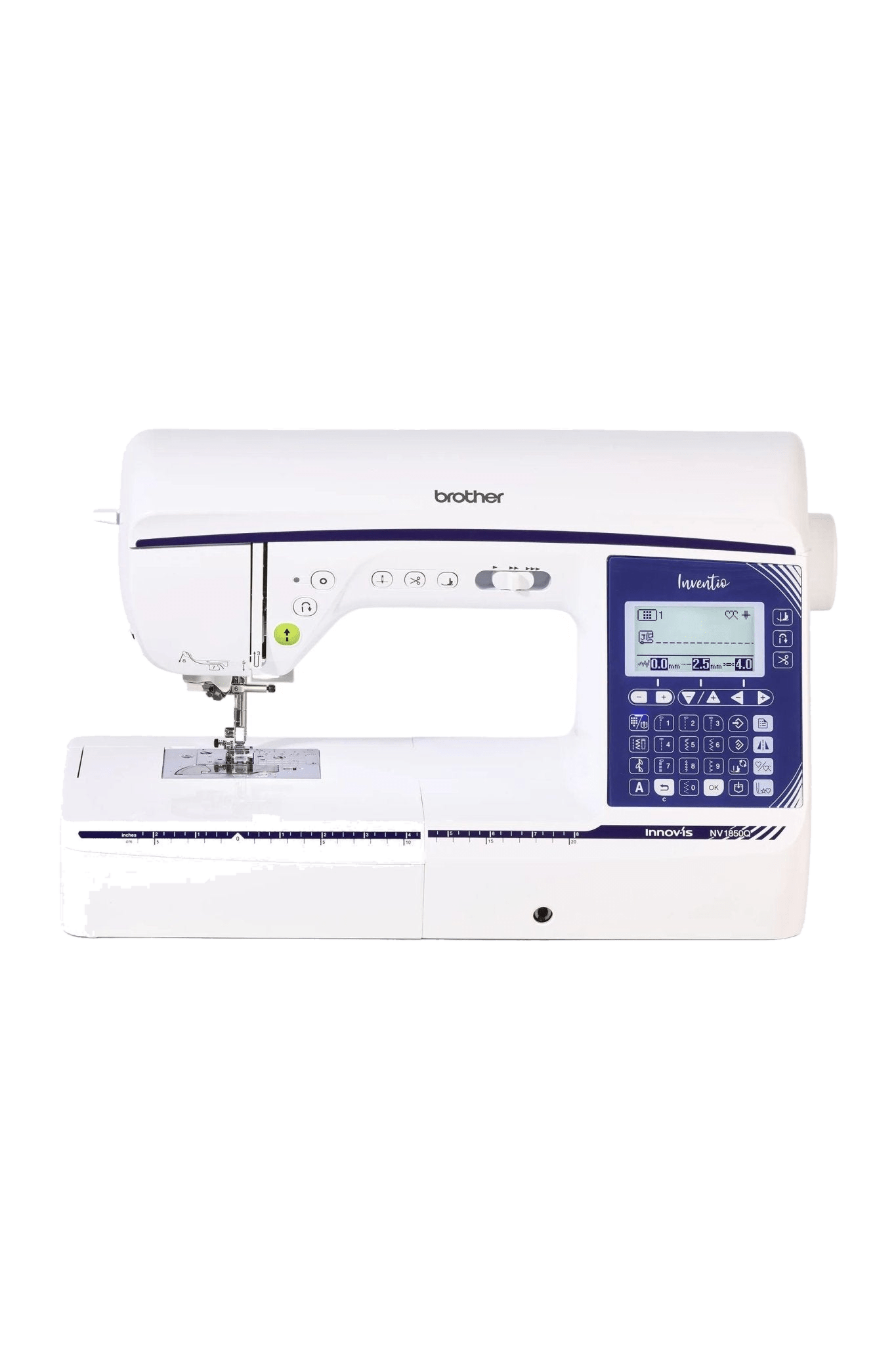 Brother Inventio NV1850Q Nähmaschine, machine à coudre en vue produit