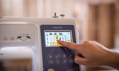 Decorative sewing stitches with the Brother Innov-is M380