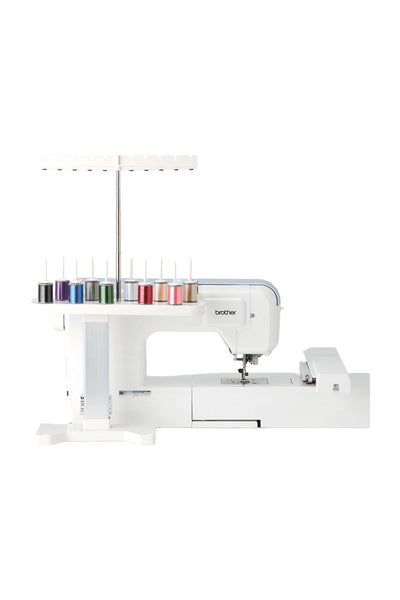 Brother Porte-bobines multiple 10 emplacements, universel, pour machine à broder