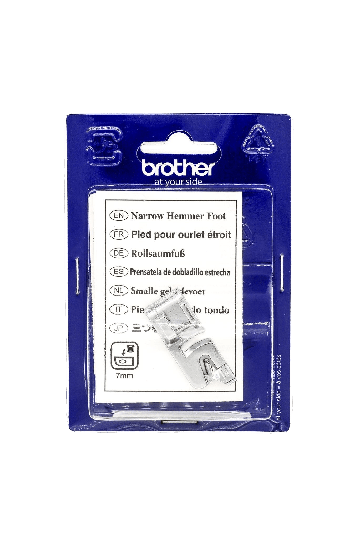 Brother Rollsaumfuß, vue du produit
