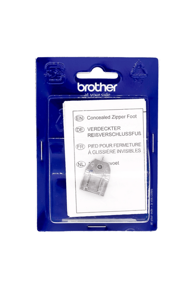 Brother verdeckter Reißverschlussfuß in product view