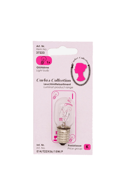 Carlas Collection Nähmaschinenlampe Schraubfassung E14, vue du produit