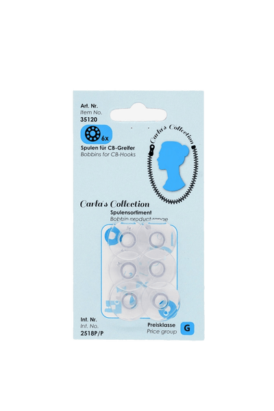 Carlas Collection Spulen für CB-Greifer in Produktansicht