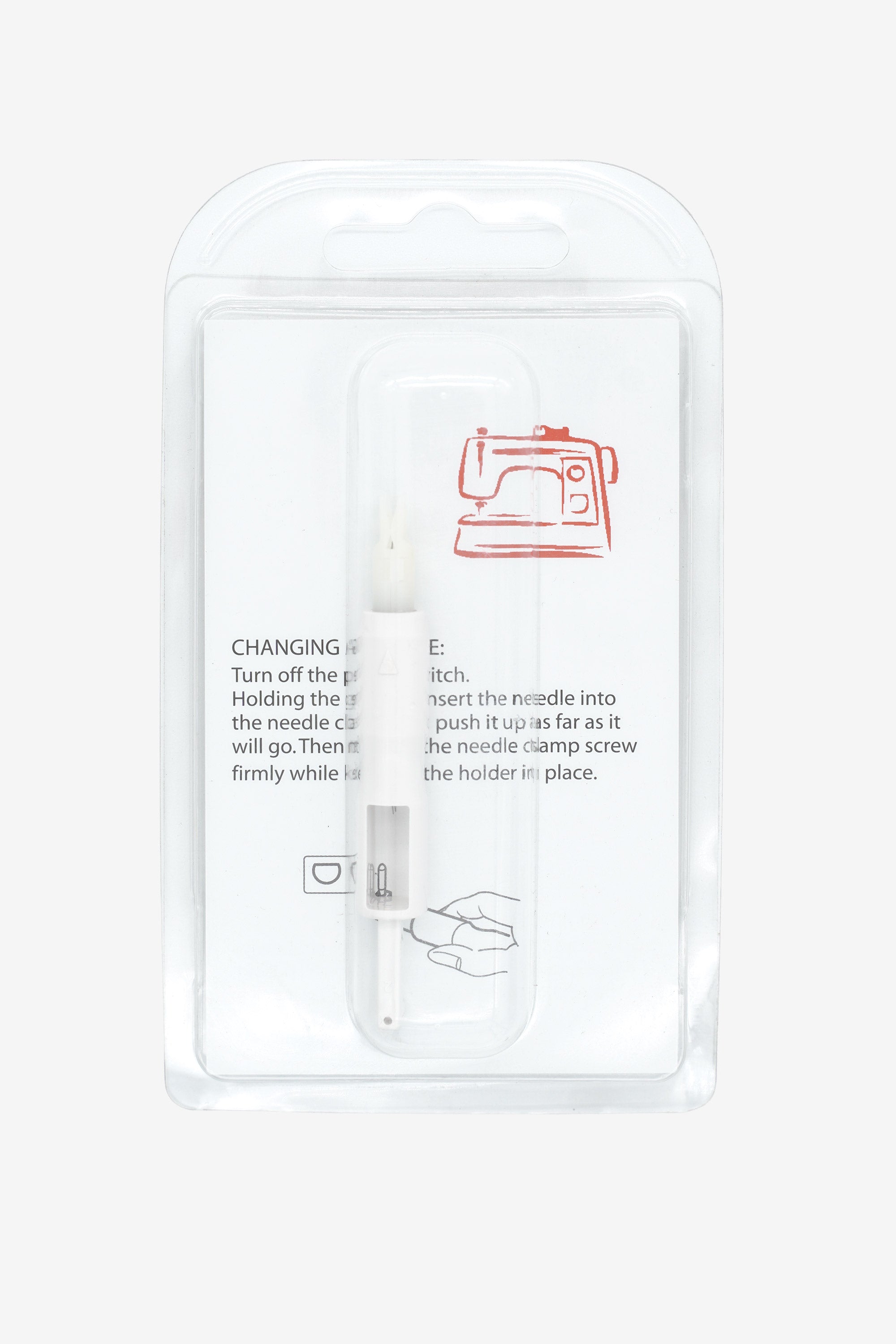 Einfädelhilfe mit Nadelhalter