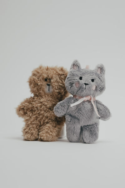 Süße Stickdatei Bär für Schlüsselanhänger