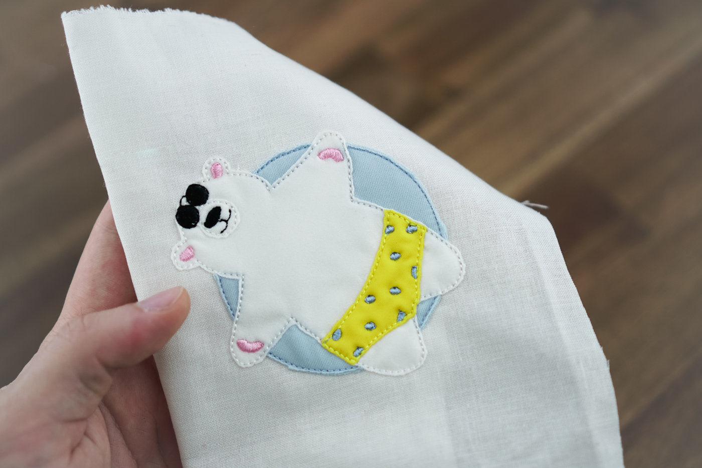 Eisbär Stickdatei