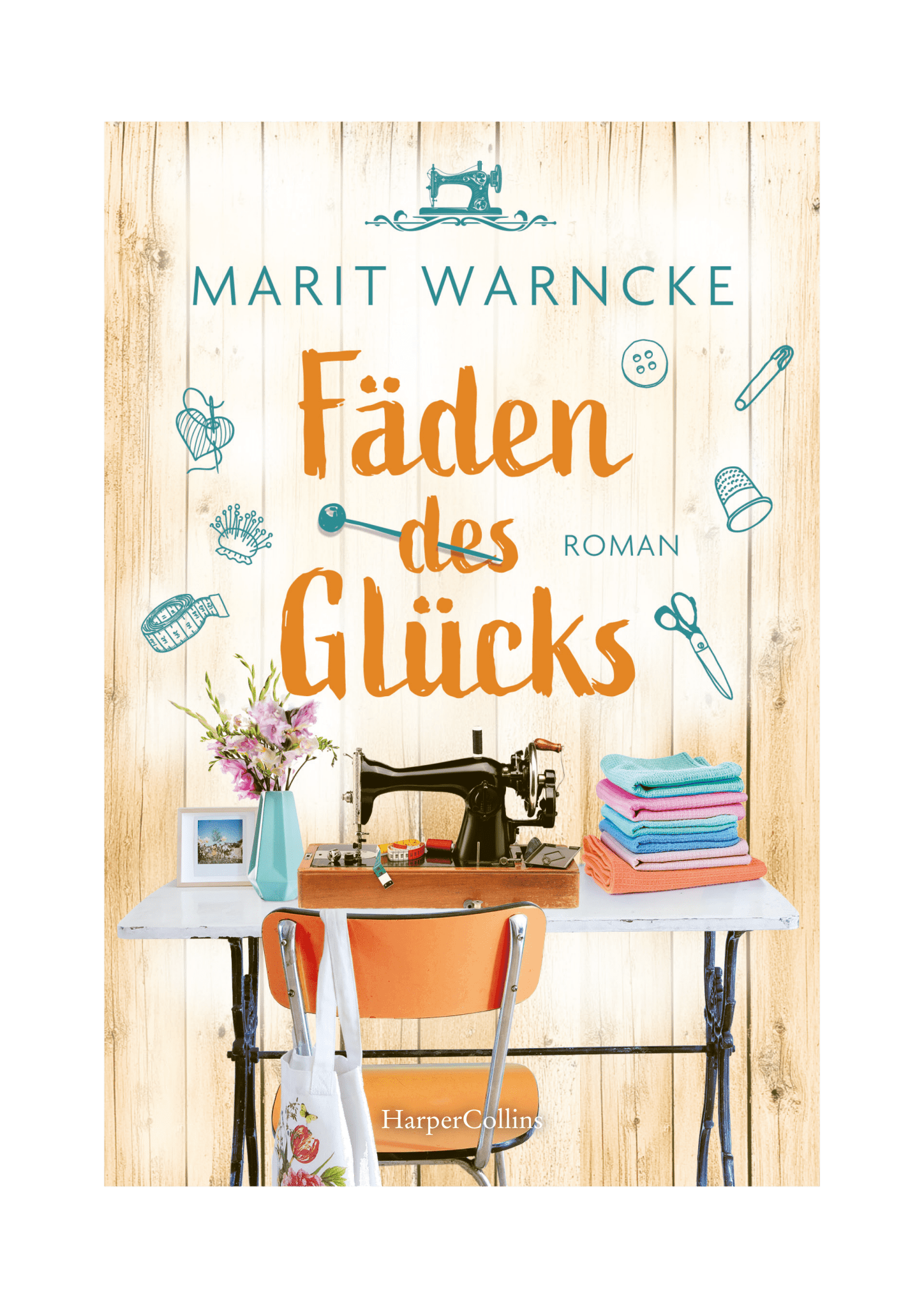 Fäden des Glücks - Marit Warncke (Buch), vue du produit