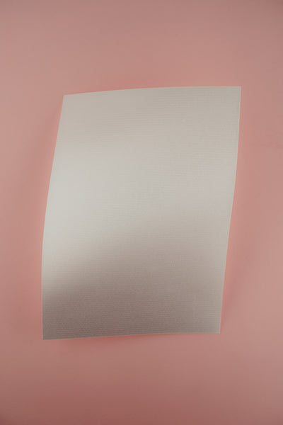 flashy Patchbasis sticken weiß