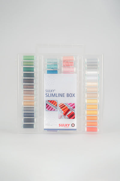 Koffer mit Stickgarn