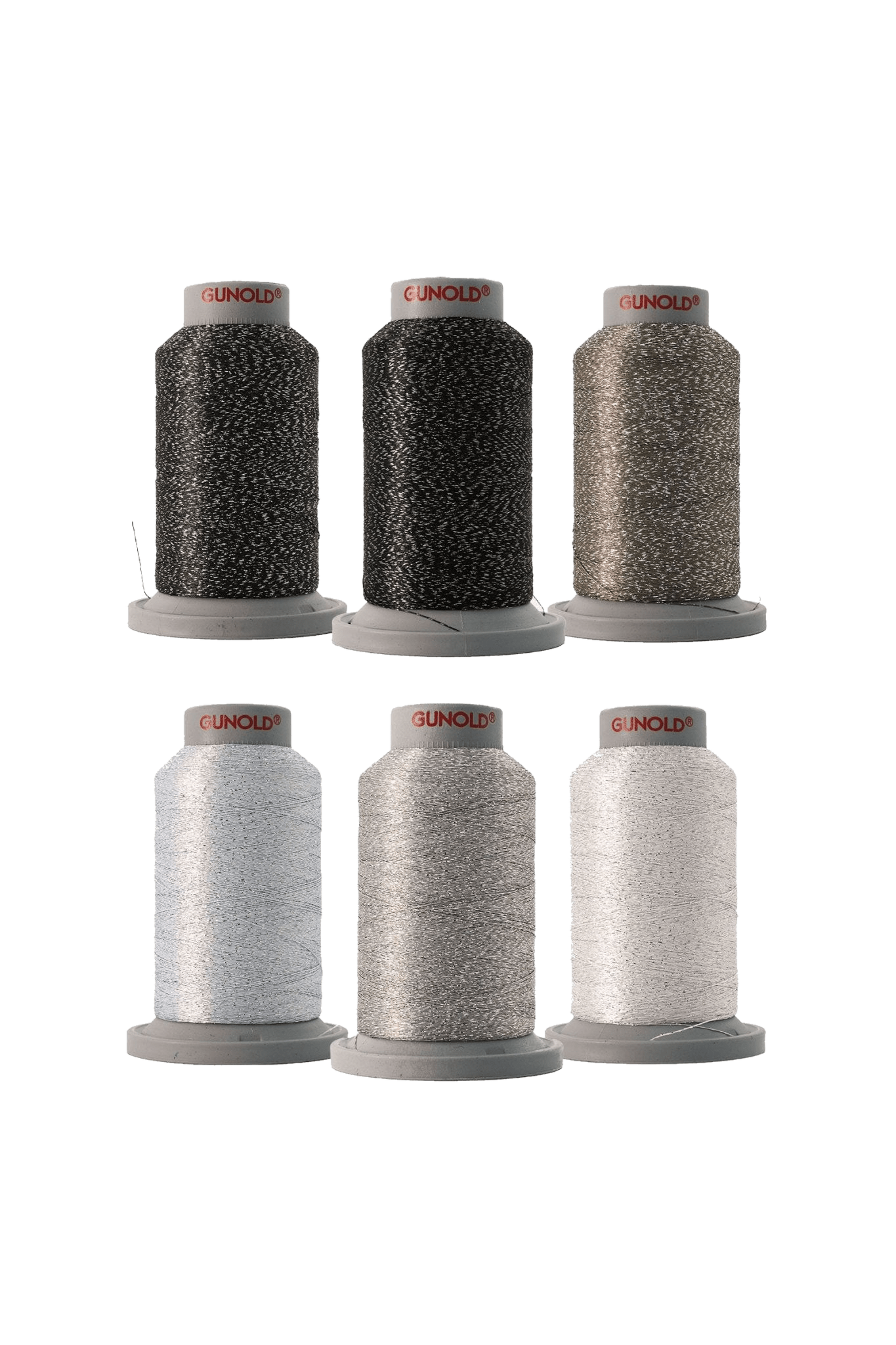 Gunold Stickgarn Set DESIGNER – 6x Poly Sparkle in product view