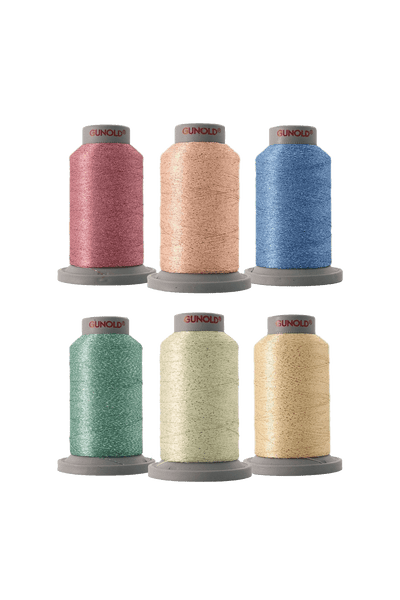 Gunold Stickgarn Set FAIRYTALE – 6x Poly Sparkle in product view