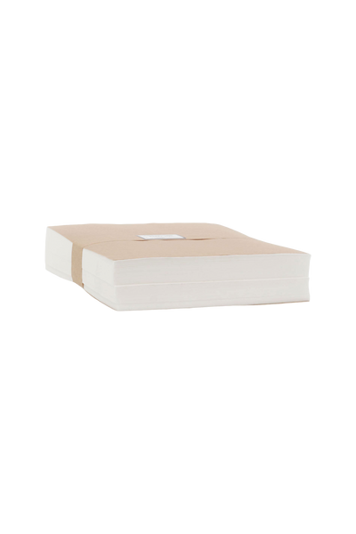 Gunold STIFFY Reißvlies mit 250 weißen Zuschnitten in 20 × 20 cm