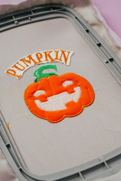Stickdatei »PUMPKIN« zu Halloween