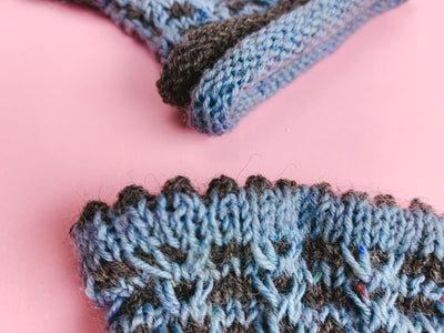 handstulpen stricken helga