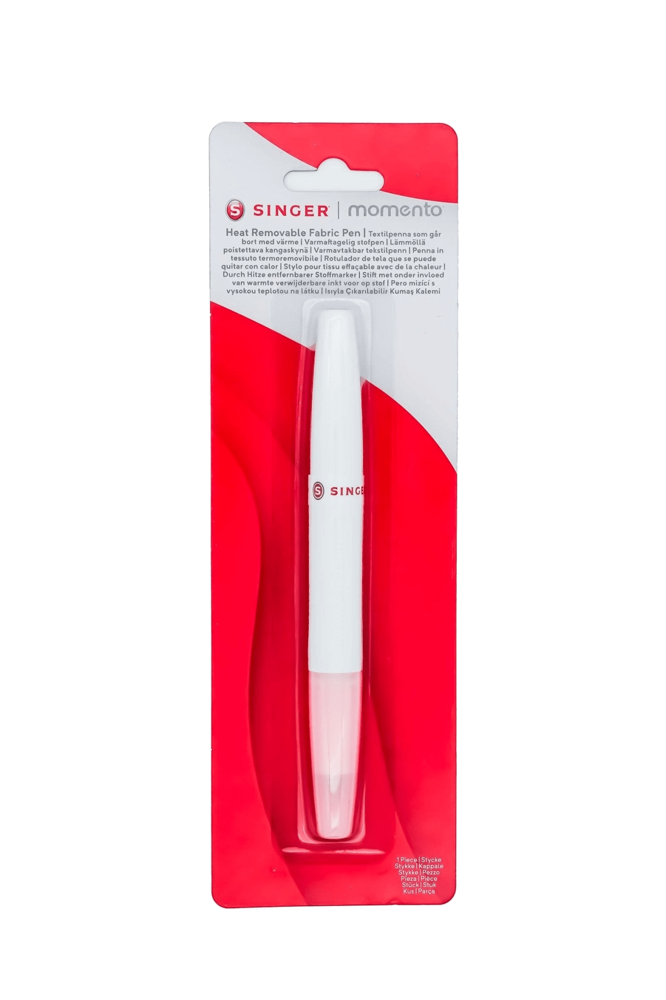 Hitzelöslicher Stoffmarker, rot, vue du produit