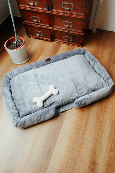 Hundekörbchen nähen: Anleitung und Materialpaket