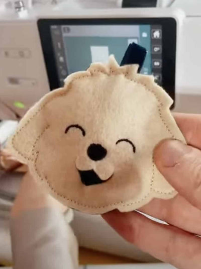 Stickdatei für hundekotbeutel