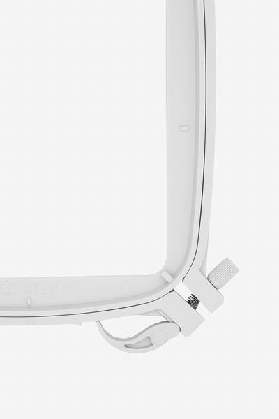 Husqvarna VIKING Stickrahmen 120 x 120 mm (Detail Verschluss)