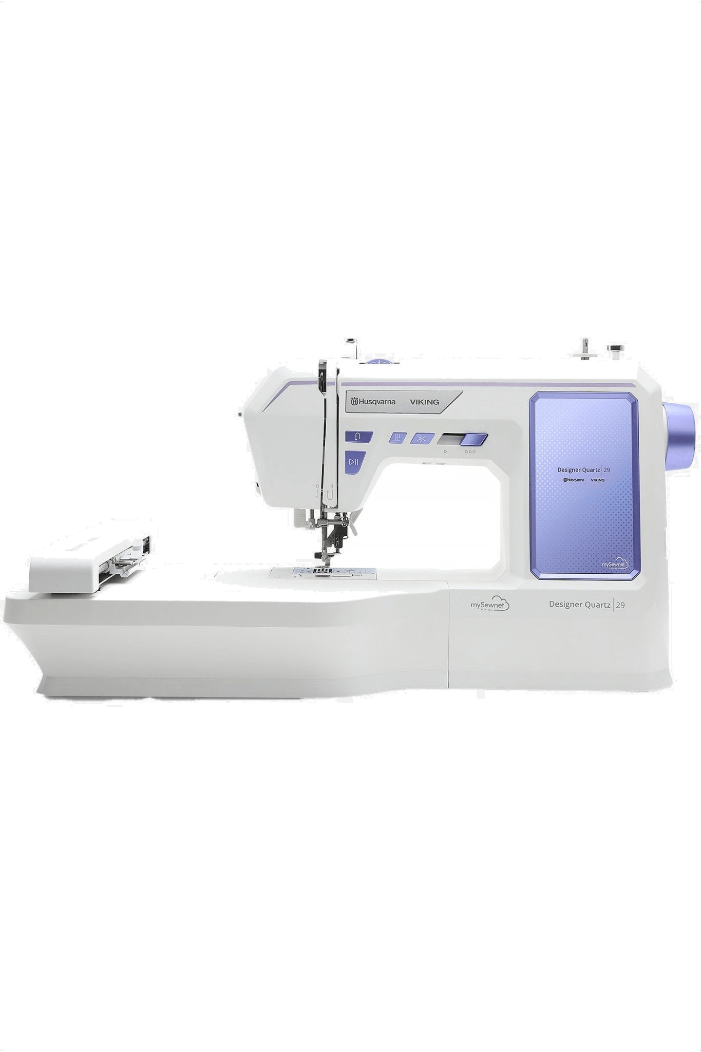 Husqvarna VIKING Designer Quartz 29 Näh- & Stickmaschine mit Videokurs in Produktansicht