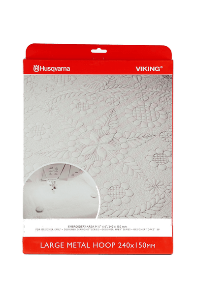 Husqvarna VIKING Großer Magnetstickrahmen 240 x 150 mm, vue du produit