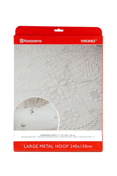 Husqvarna VIKING Großer Magnetstickrahmen 240 x 150 mm, vue du produit