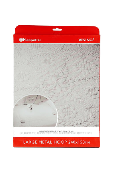 Husqvarna VIKING Großer Magnetstickrahmen 240 x 150 mm, vue du produit