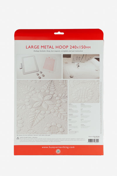 Der große Magnetrahmen für viele Husqvarna VIKING Stickmaschinen