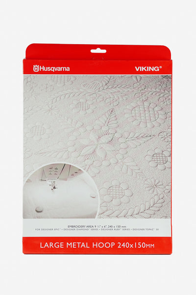 Der große Magnetrahmen für viele Husqvarna VIKING Stickmaschinen